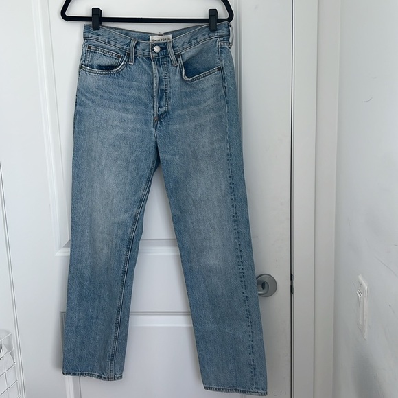 Denim Forum - The Joni Mid Rise Loose 29L - size 27 - Picture 8 of 11